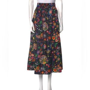 Tibi Floral Skirt